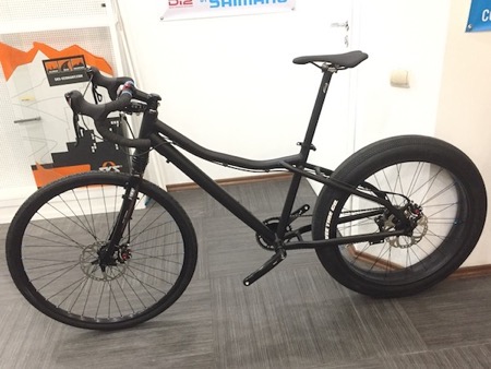 кастомный Road/Fatbike Hybrid