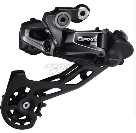 Переключатели скоростей для велосипеда от Shimano (вверху) и SRAM (внизу)