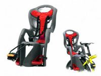 Заднее детское велокресло с креплением на подседельную трубу рамы