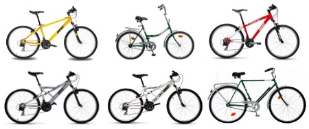 Типы велосипедов по стилю езды