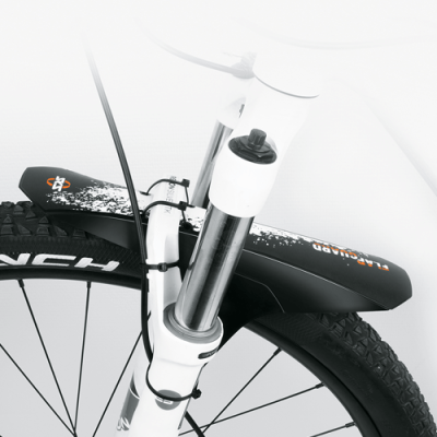 Крыло-щиток SKS FLAP GUARD (26"-29") black/white graphics 11300