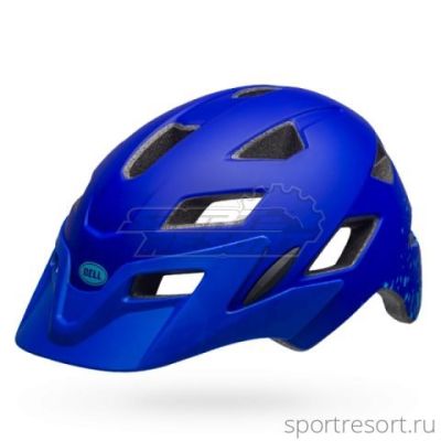 Велошлем Bell SIDETRACK YOUTH Matte Pacific/Sky Fragments (50-57 см) BE7089004