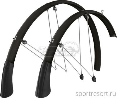 Крылья SKS Longboard 45mm (28") Black 10439