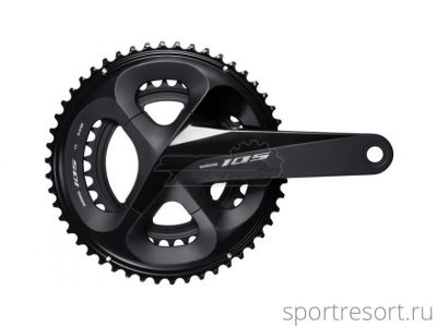 Система Shimano 105 FC-R7000 11ск (53/39T, 172.5mm, черная)