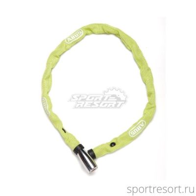 Велозамок ABUS 1500/60 Web цепь с ключом (лайм) 563447