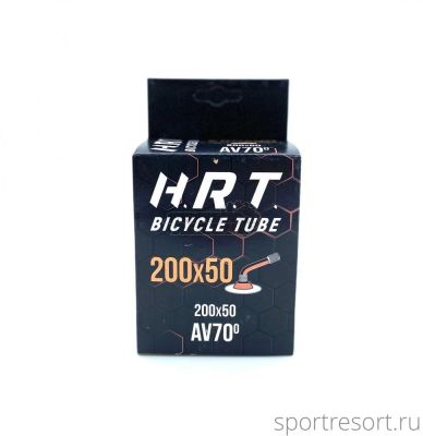 Велокамера HORST 8х2 (200x50) A/V (гнутый ниппель)