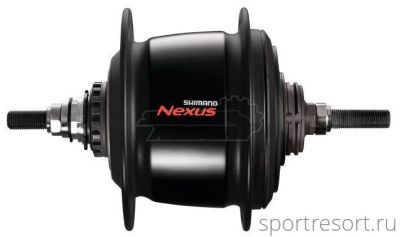 Втулка планетарная Shimano Nexus C6001-8R (32H, 8 ск., под роллерный тормоз, черный)