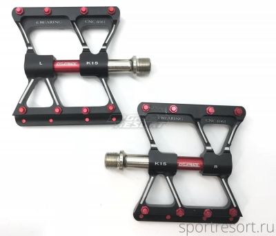 Педали CycleTrack K-15 Black