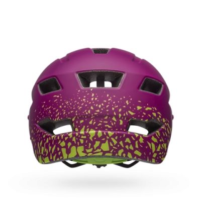 Велошлем Bell SIDETRACK YOUTH Matte Plum/Pear Fragments (50-57 см) BE7089013