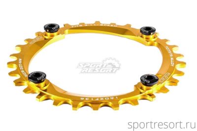 Звезда a2z Narrow-Wide BCD104 34T Gold