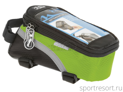 Велосумка на раму M-Wave Rotterdam L Black/Green 5-122555