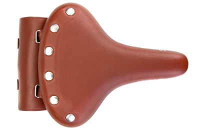 Седло Velo VL-8114S Retro с подседельной сумкой