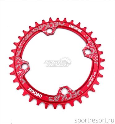 Звезда Deckas Narrow-Wide BCD104 36T Red