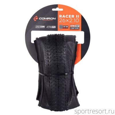 Покрышка COMIRON Racer II 26x2.10 60TPI Extra Grip кевлар