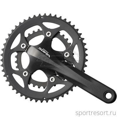 Система Shimano Sora FC-3550 9ск (50/34T, 175mm, черная)