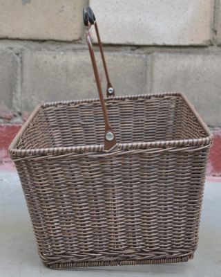 Корзина на багажник SunnyWhell TP-110 (плетеная) TP-110