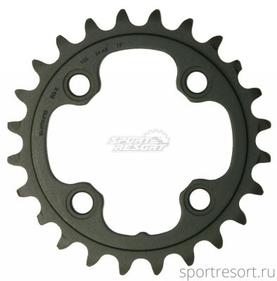 Звезда Shimano Deore XT 24T BCD64 для FC-M770-10