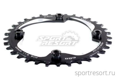 Звезда a2z Narrow-Wide BCD104 34T Black