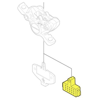 Проставка для прокачки тормоза Shimano BR-M985 Y8J712000