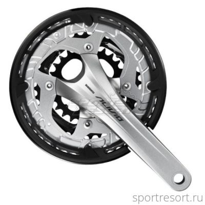 Система Shimano Alivio FC-M4050 9ск (40/30/22T, 175mm, защита)