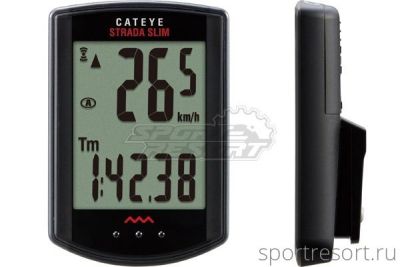 Велокомпьютер CatEye CC-RD310W Strada Slim Road Black CC-RD310W Road