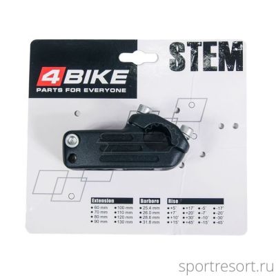 Вынос руля 4Bike MX-625 (1-1/8, 48mm) Top Clamp