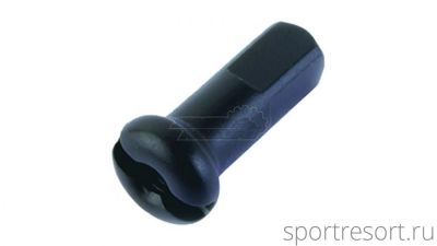 Ниппель DT Swiss Standard Brass 16 mm черный