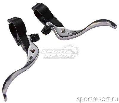 Тормозные ручки Tektro RL720 silver/black