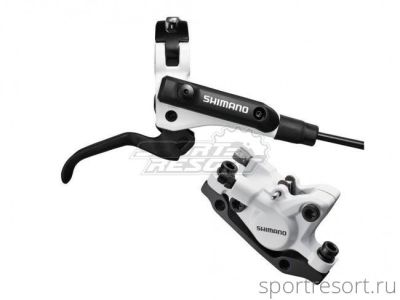 Тормоз дисковый Shimano M505/M447 задний (1700мм, белый)