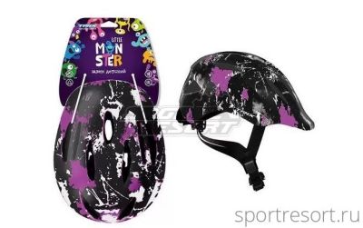 Велошлем детский Trix Little Monster, размер S (52-54см) HLTX10SLM