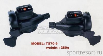 Манетки Microshift TS70-9 (3х9ск)