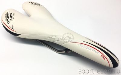Седло Selle San Marco Aspide FX Avio Tube Titan White