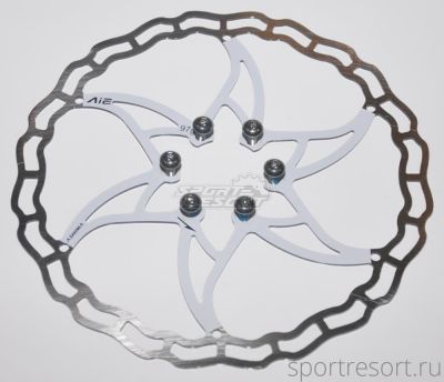 Тормозной диск Ashima ARO-09 Ai2 Super Lite 180 mm белый