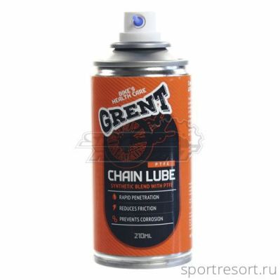 Смазка для цепи Grent PTFE Synthetic Chain Lube 210 мл (для сухой погоды) 40394