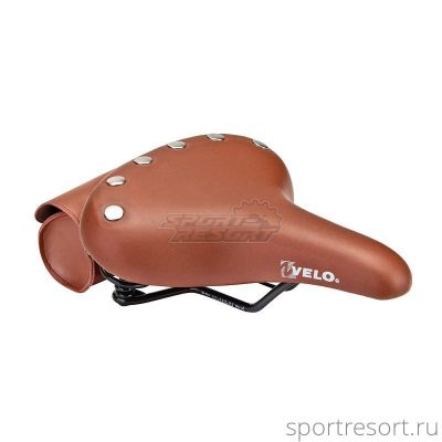 Седло Velo VL-8114S Retro с подседельной сумкой