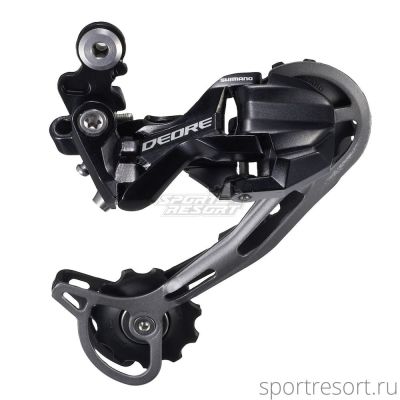 Переключатель задний Shimano Deore RD-M592 SGS Shadow (9ск, черный)