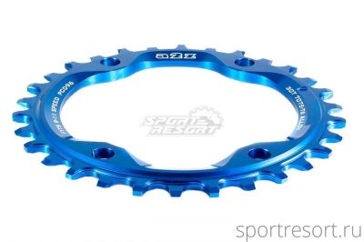 Звезда a2z Narrow-Wide BCD96 32T Blue