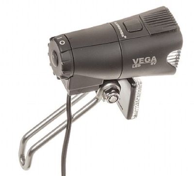 Фара передняя iLumenox VEGA 6V DYNAMO HEADLIGHT Black SS-L125M+SS-F01 Black