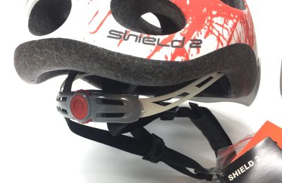 Велосипедный шлем Catlike SHIELD 2 White/Red multisize 0117046MTCV