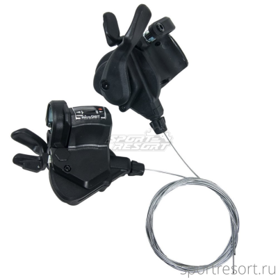 Манетки Microshift TS39-8 Mezzo (3х8ск)