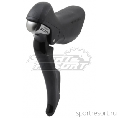 Ручка Dual Control Shimano 105 ST-5800 (2ск, черная)