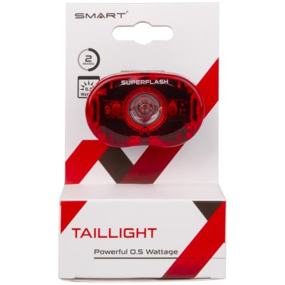 Велофонарь задний SMART Superflash 0,5 Watt flashing light 5-220533