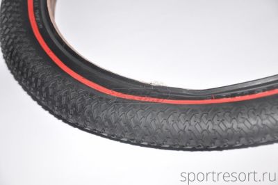 Покрышка Kenda K-55 STREET 20x2.1 красные полосы