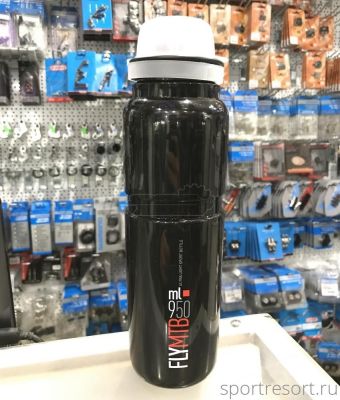 Фляга Elite Fly Black 950 ml (защитный колпак) EL0160901