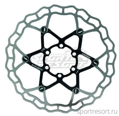 Тормозной диск Ashima ARO-10 AiNEON 160 mm черный