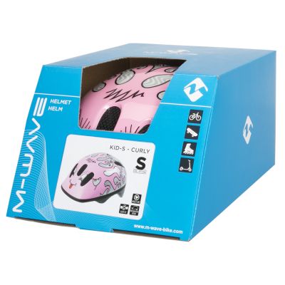 Велошлем M-Wave KID-S Curly (S - 52-57cm) 731006