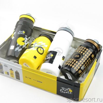 Подарочный набор фляг ELITE Cofanetto Tour de France Edition EL0170400