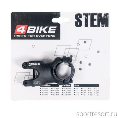 Вынос 4Bike TDS-D611 (1-1/8", 31.8, 50mm, 3°)