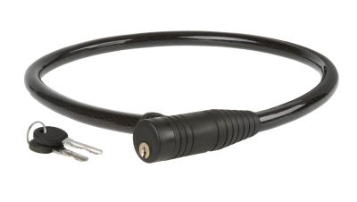 Велозамок M-Wave 15х800 мм с ключом 230161