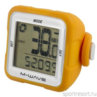 Велокомпьютер M-Wave XIV Silicon Orange 5-244718